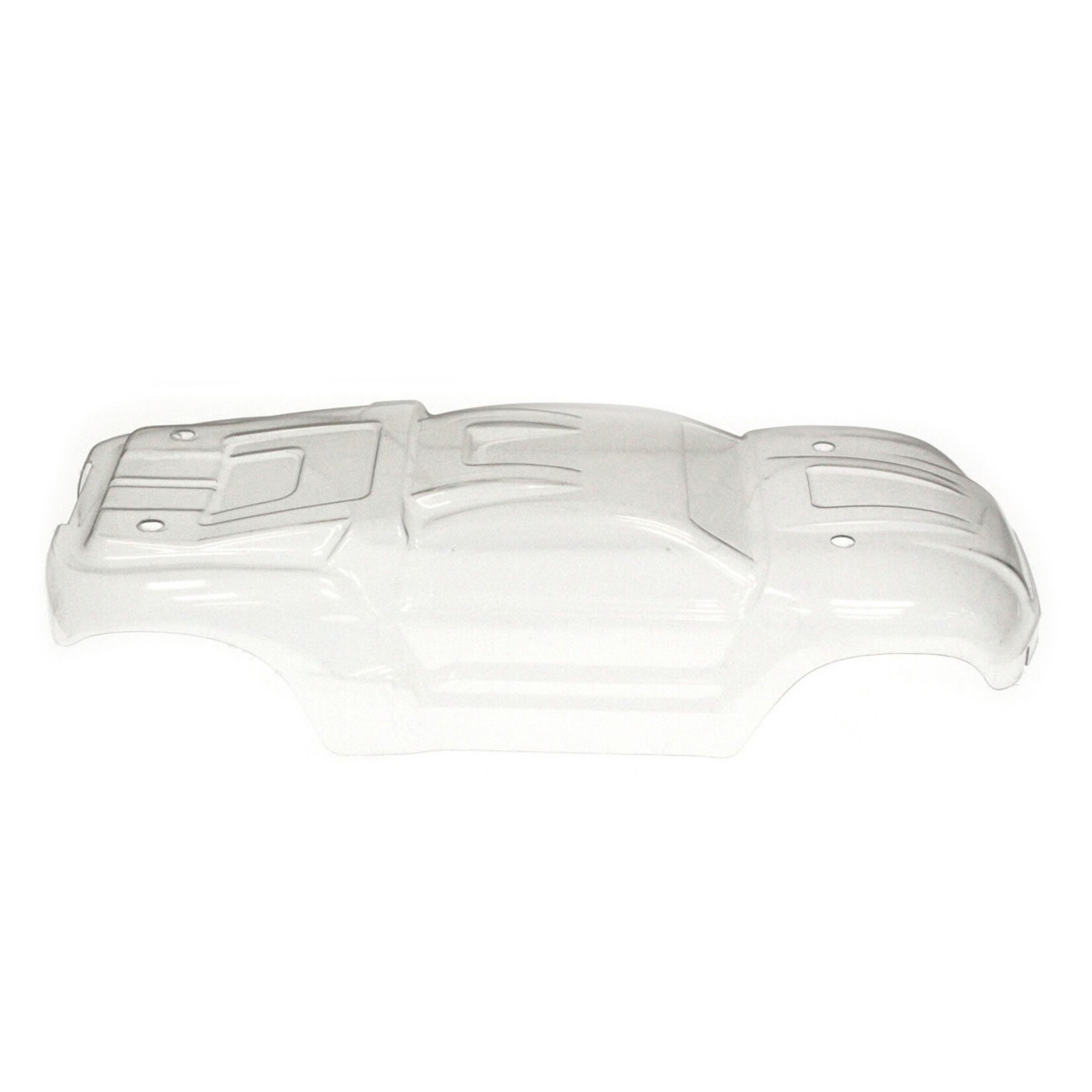 Racers Edge Clear Stadium Truck Body with Stickers for Blackzon Slyder