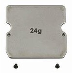 Team Associated B6 Steel Servo Chassis Weight (24g)