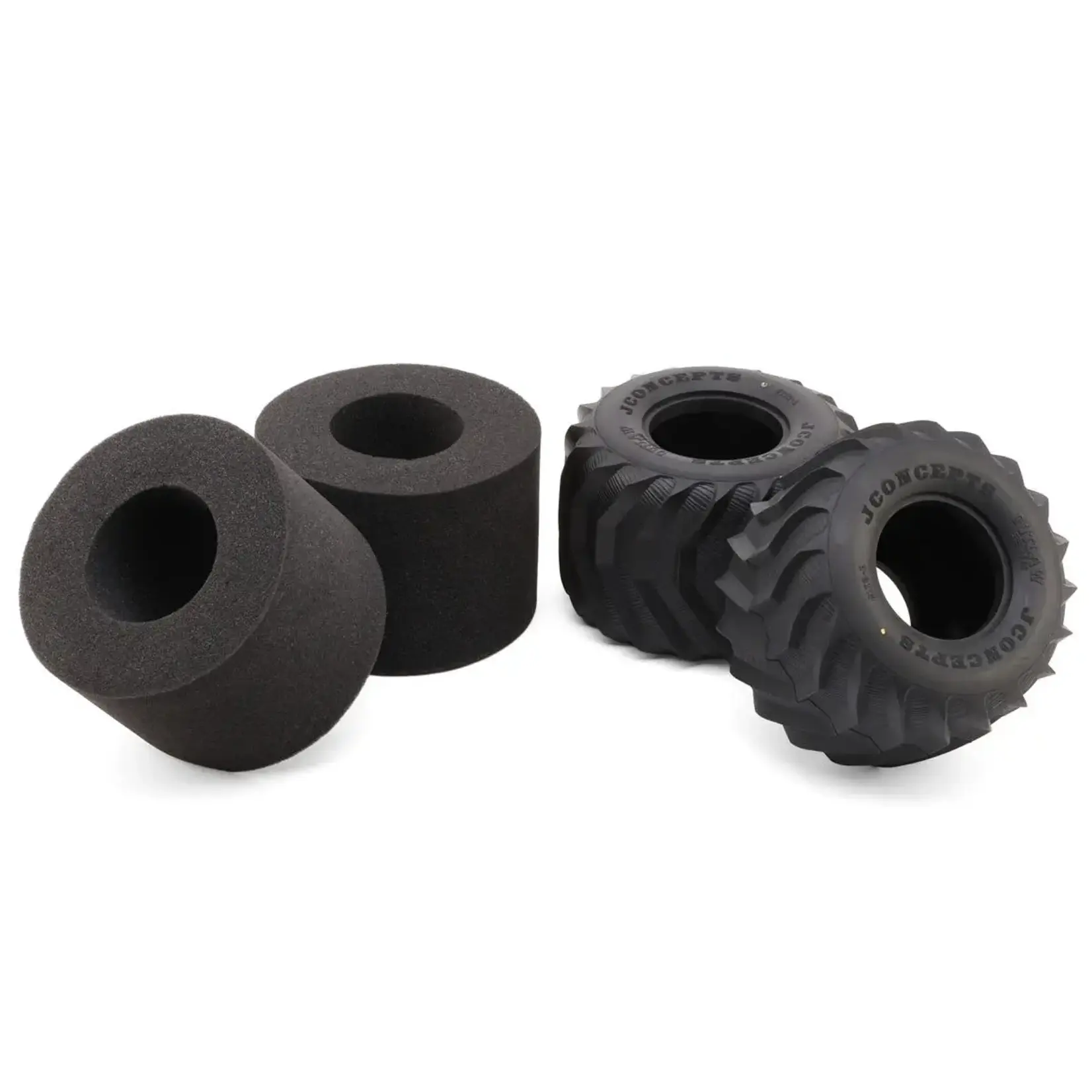 JConcepts Outlaw 2.6" Monster Truck Tires (2) (Gold)