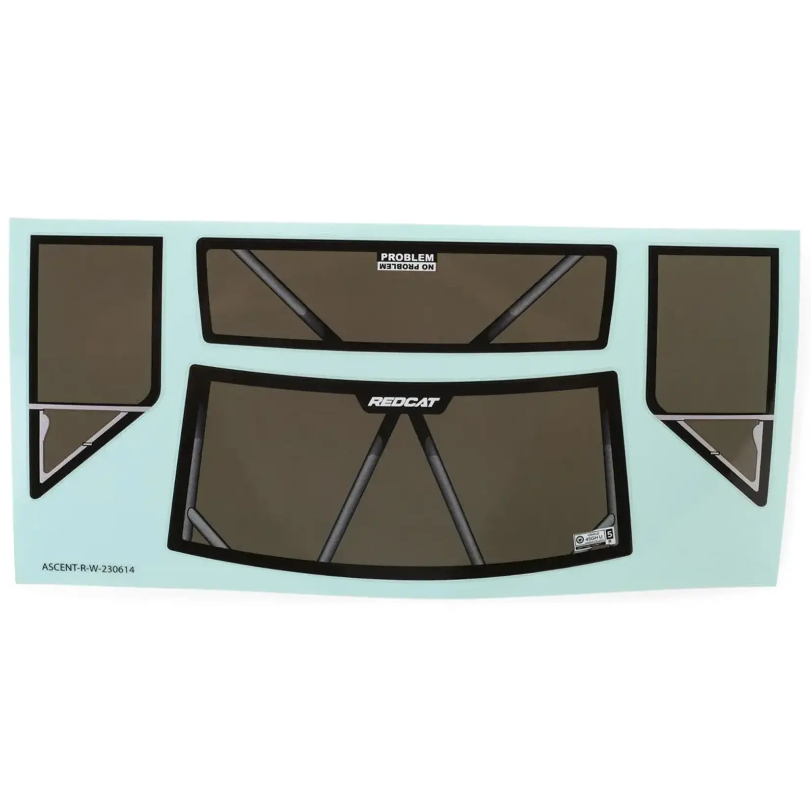 Redcat Racing Ascent Fusion Pre-Painted Body (Black)