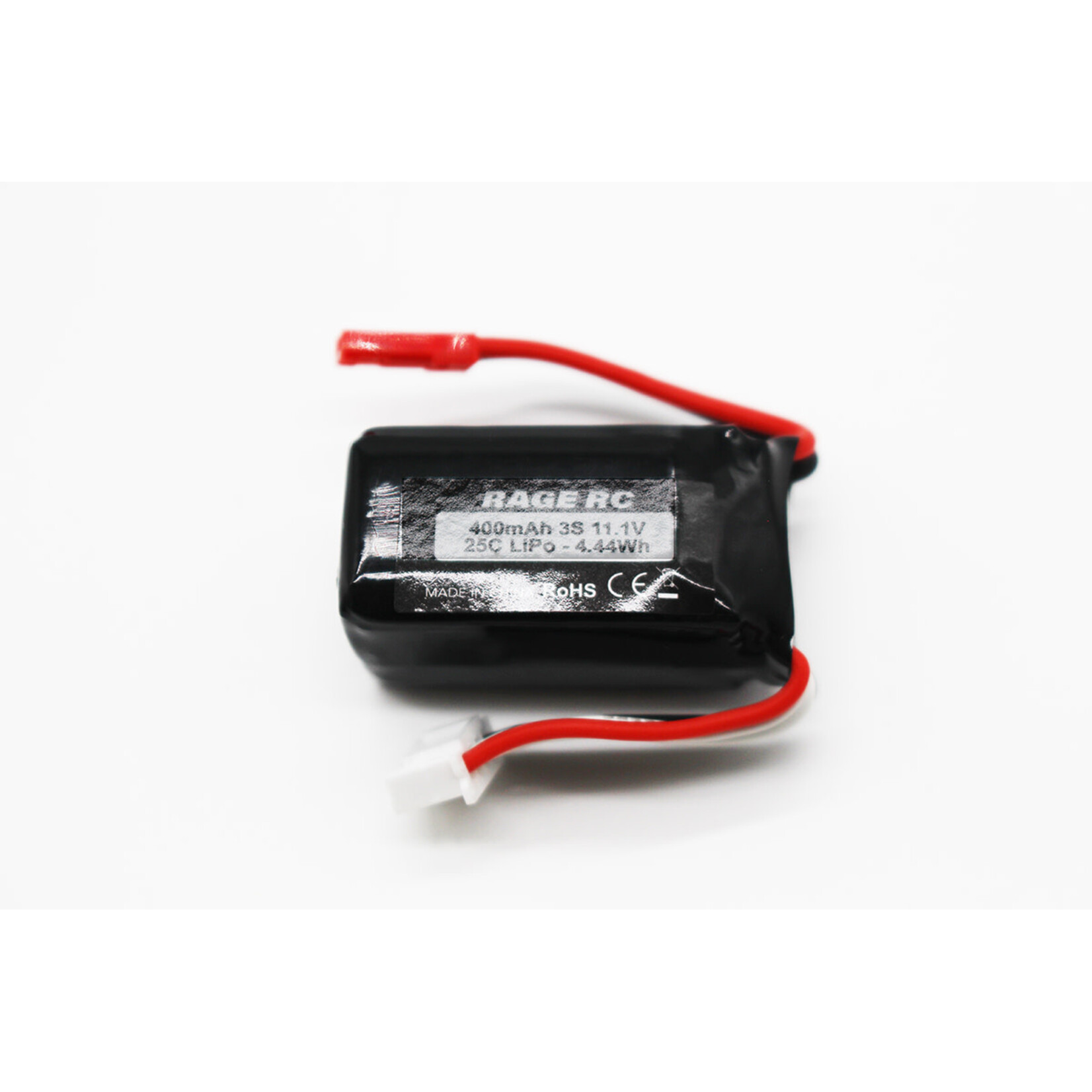 Rage R/C 3S 11.1 400mAh Lipo with JST