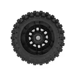 JConcepts Magma 2.9" Monster Truck Pre-Mounted Tires (Platinum) (Black) (2)  w/17mm Hex