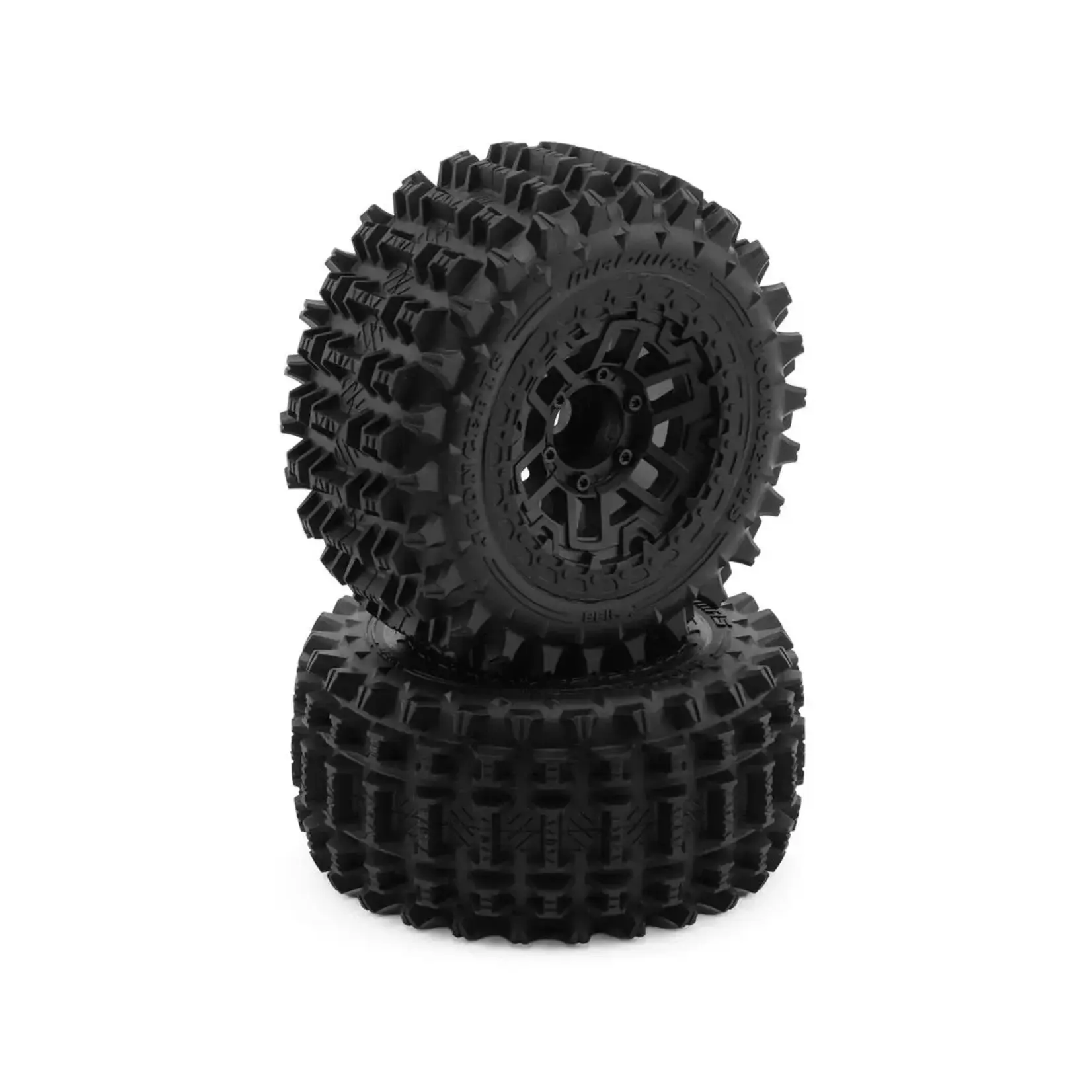 JConcepts Magma 2.9" Monster Truck Pre-Mounted Tires (Platinum) (Black) (2)  w/17mm Hex
