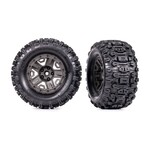 Traxxas 2.8" Gray Wheels & Sledgehammer Tires (2)