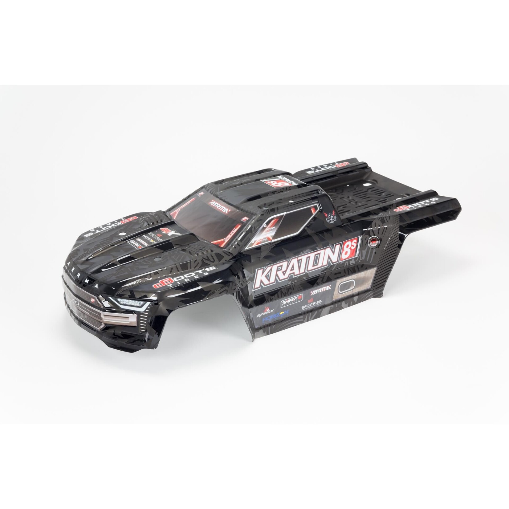 Arrma 1/5 Painted Body, Black: KRATON 4X4 8S EXB