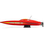 ProBoat Sonicwake 36" V3 Self-Righting V-Hull Boat RTR, Red