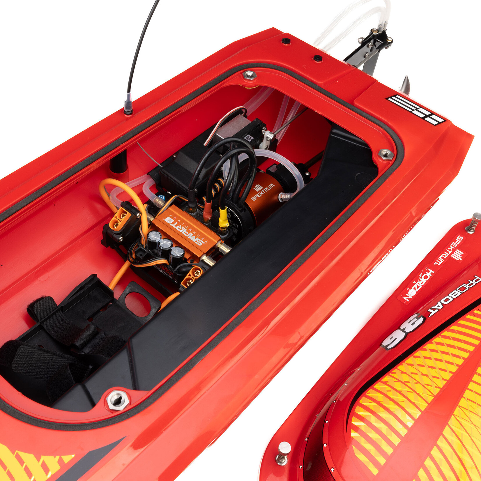 ProBoat Sonicwake 36" V3 Self-Righting V-Hull Boat RTR, Red