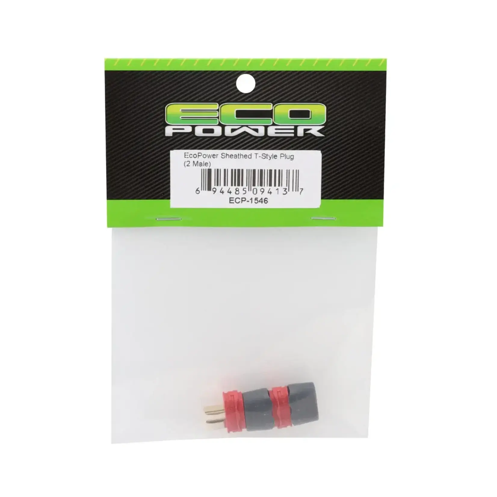 EcoPower Sheathed T-Style Plug (2 Male)