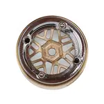 0.7" D19 ModuWheel Brass & Aluminum Beadlock Wheels (Gold) (4) (9.4g ea) (-2mm Offset)