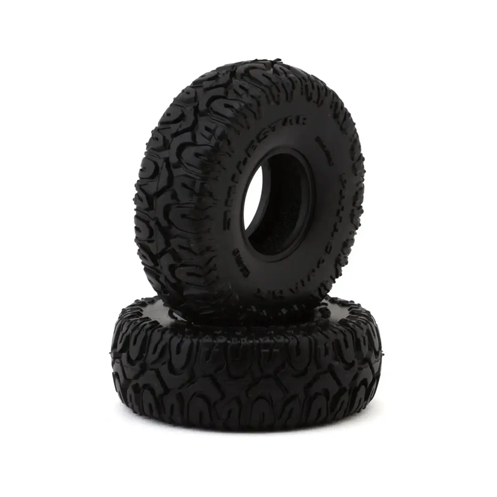 RC4WD 1.0" Milestar Patagonia M/T V2' Micro Rock Crawler Tires (2) (GripTec Red/Super Soft) (63mm OD)