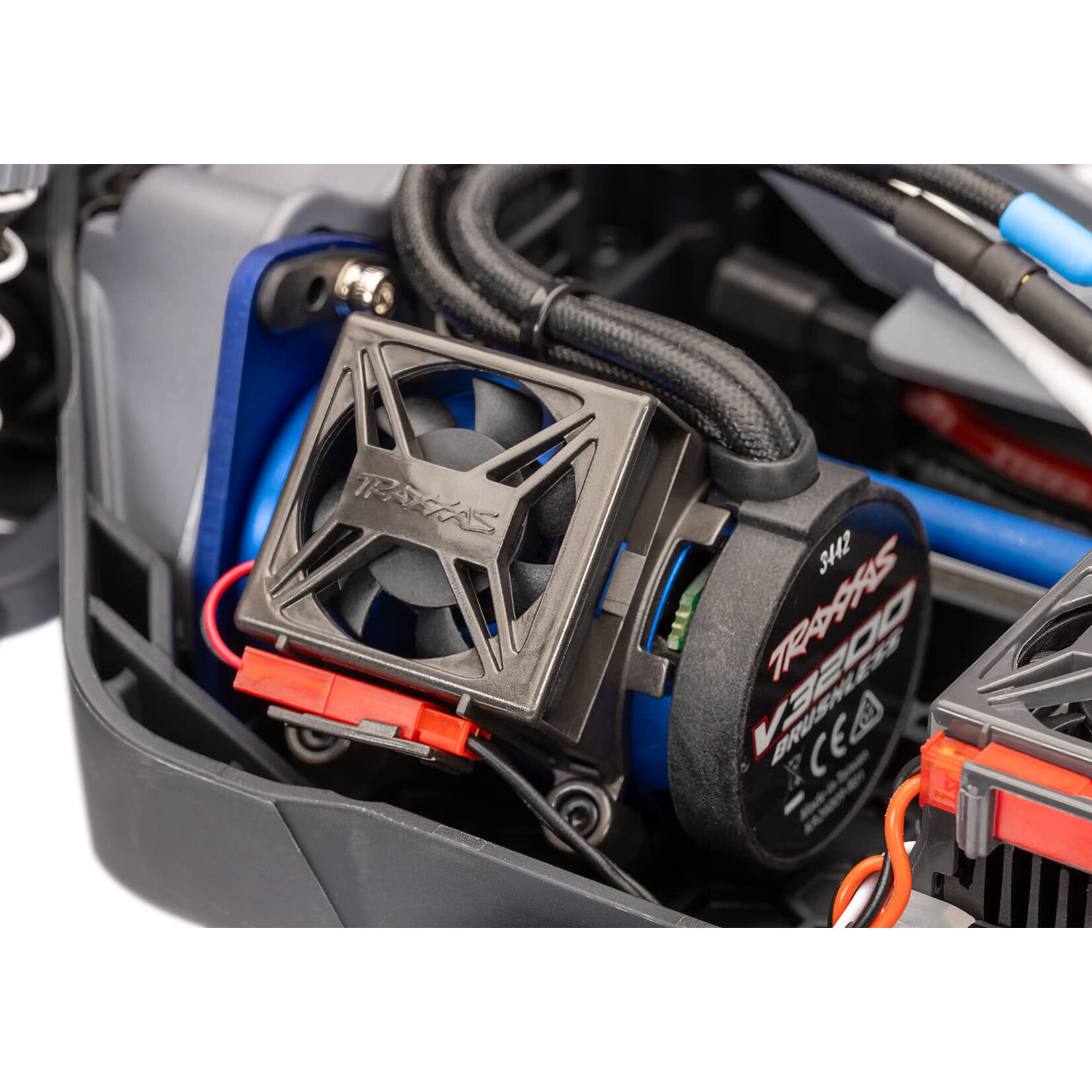 Traxxas 1/10 Rustler 4X4 Brushless - RED