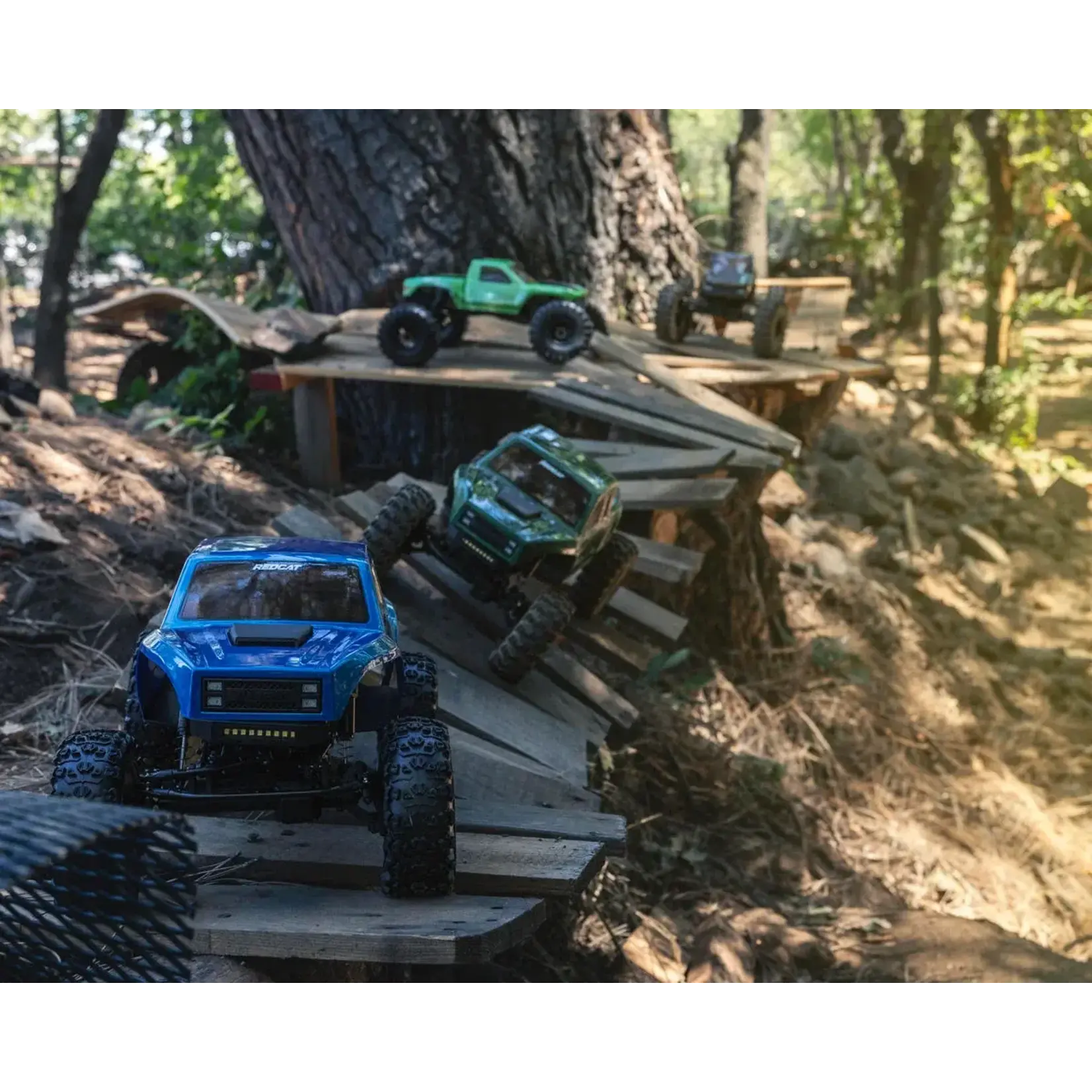 Redcat Racing Vertex-10 1/10 RTR 4WD Electric Brushless Rock Crawler (Blue)