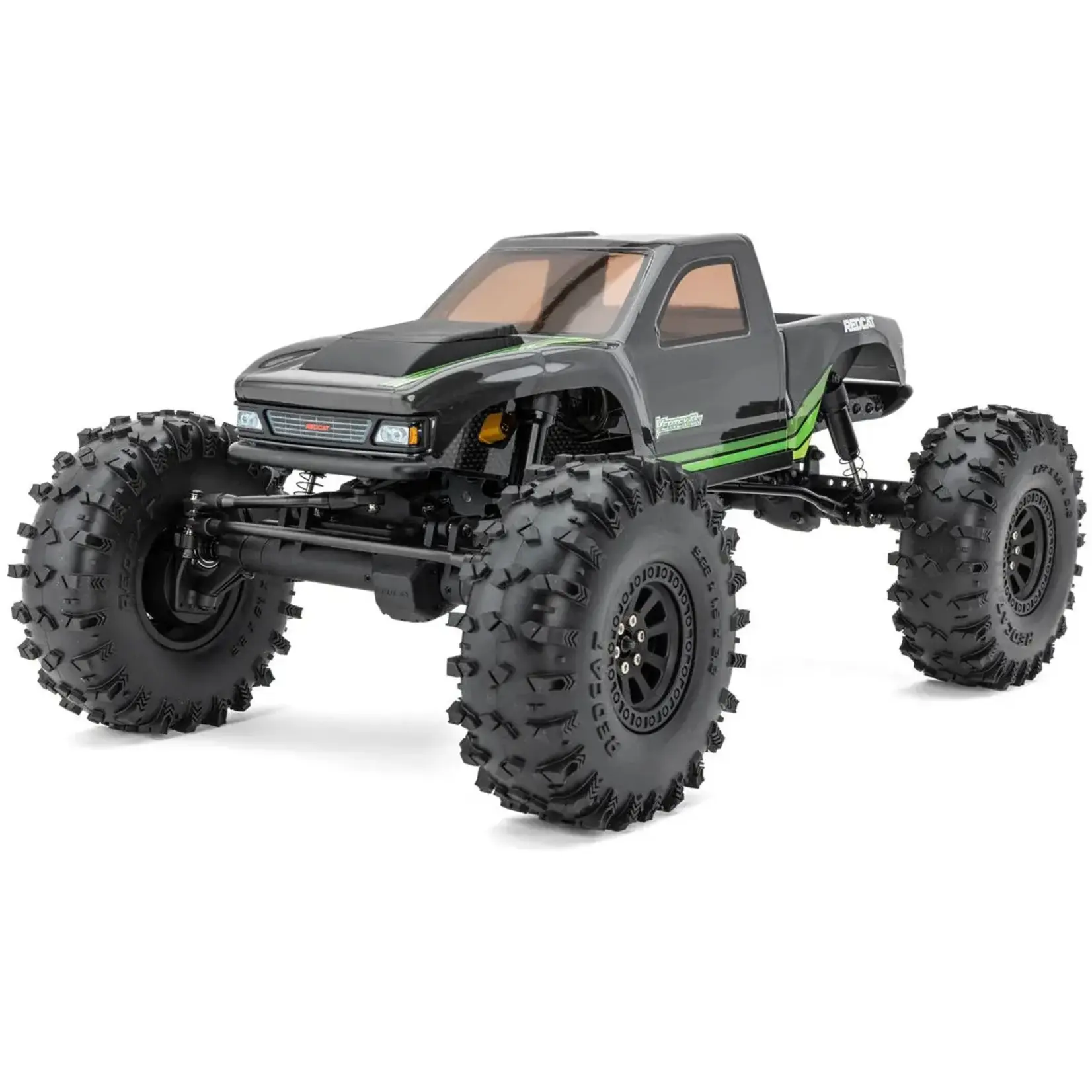 Redcat Racing Vertex-10W 1/10 RTR 4WD Electric Brushless Rock Crawler (Dark Grey) (+24mm Wide Axles)