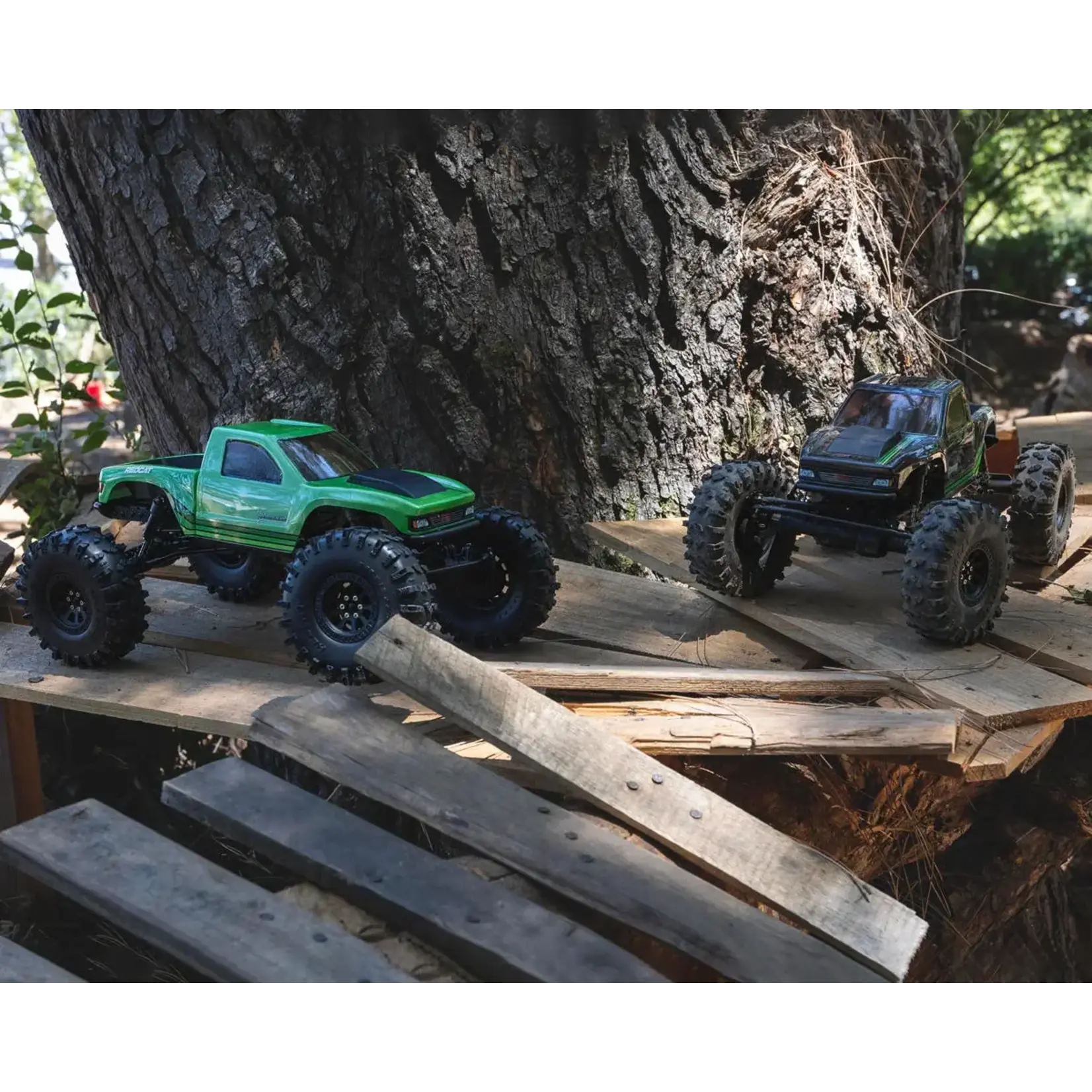 Redcat Racing Vertex-10W 1/10 RTR 4WD Electric Brushless Rock Crawler (Electric Green) (+24mm Wide Axles)