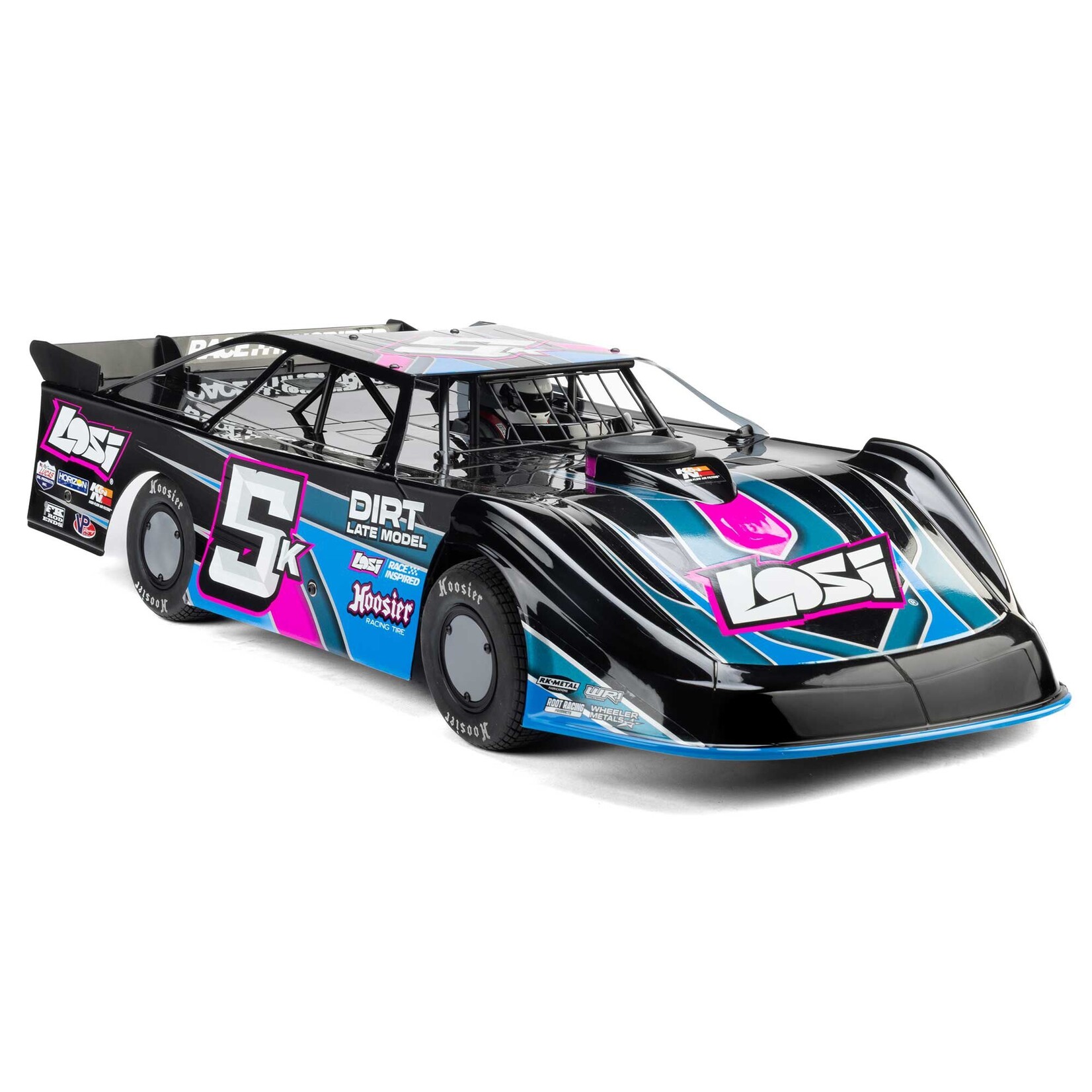 Losi 1/10 22S 2WD Dirt Oval Late Model RTR, Blue