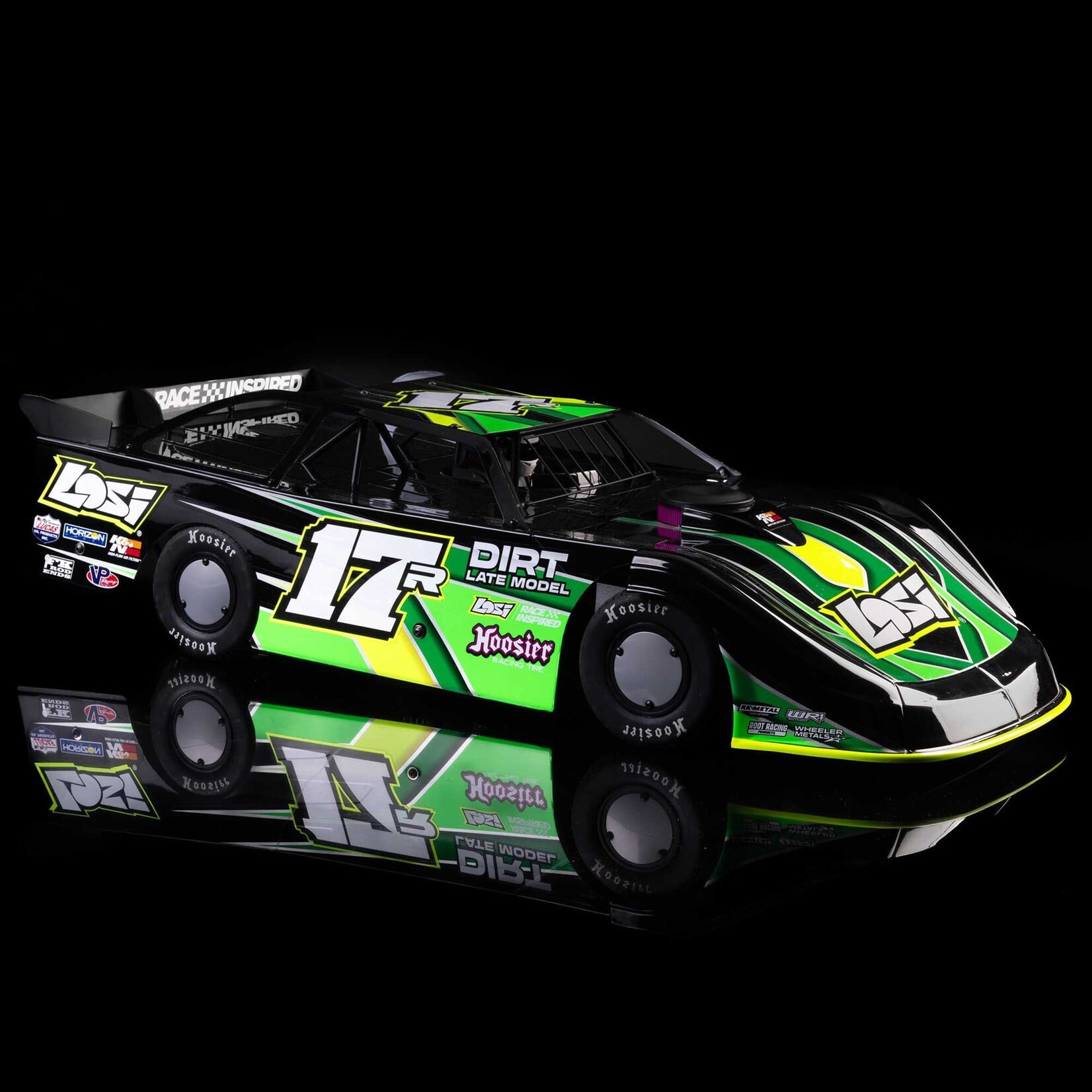 Losi 1/10 22S 2WD Dirt Oval Late Model RTR, Green