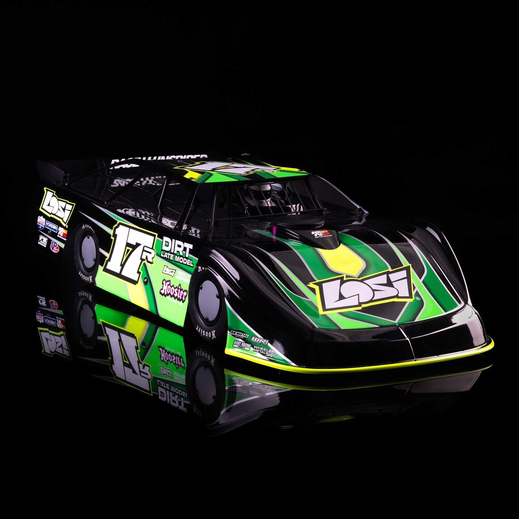 Losi 1/10 22S 2WD Dirt Oval Late Model RTR, Green