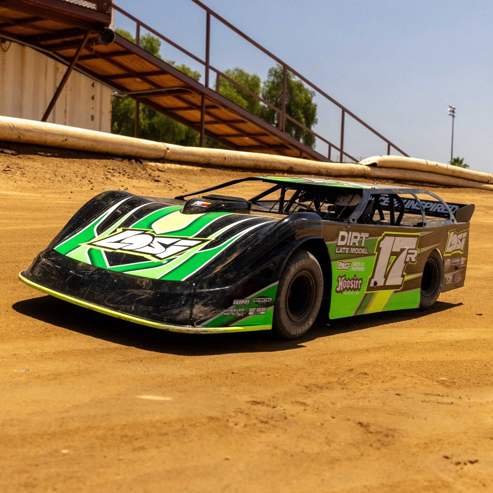 Losi 1/10 22S 2WD Dirt Oval Late Model RTR, Green