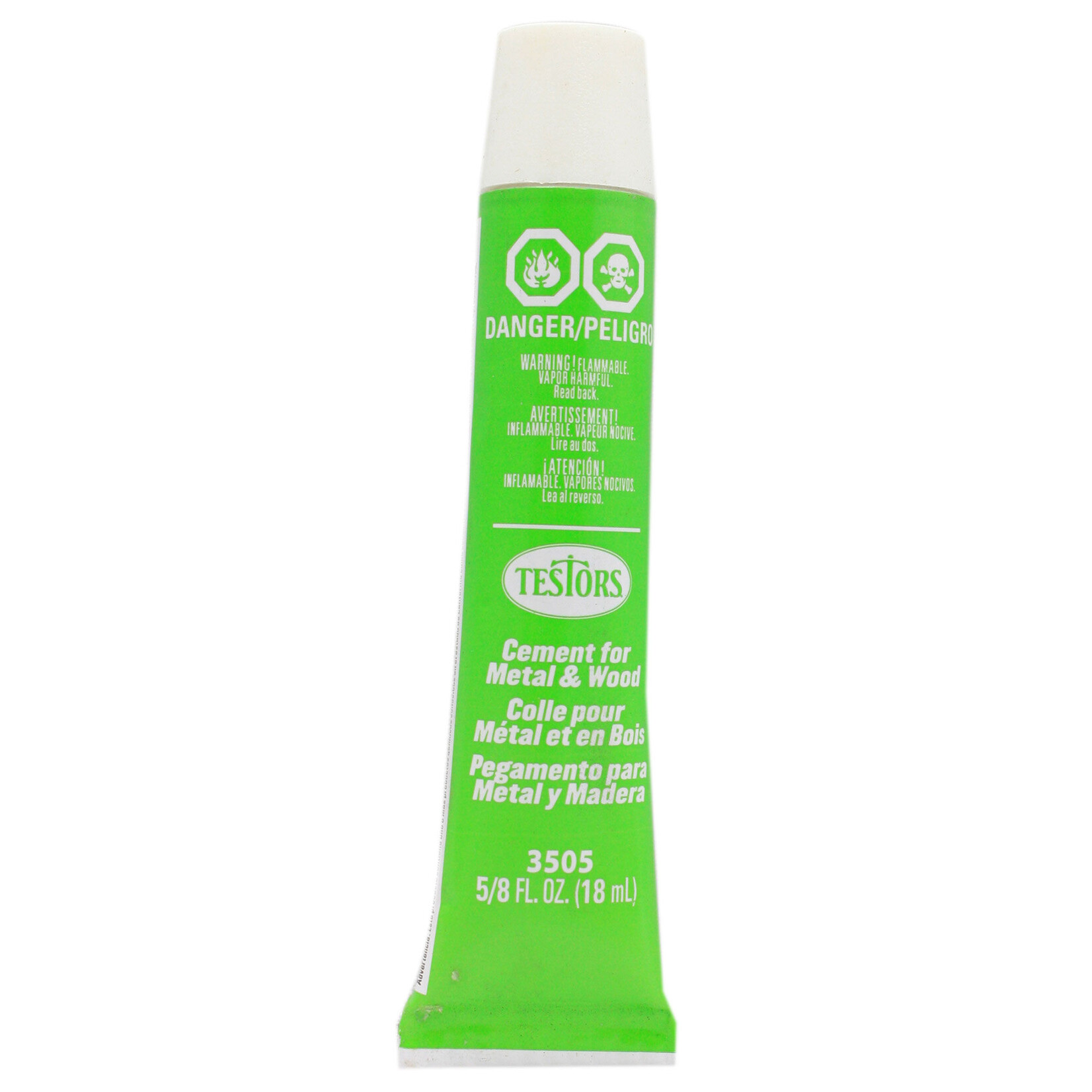 Testors Wood Cement Fast, 5/8 oz