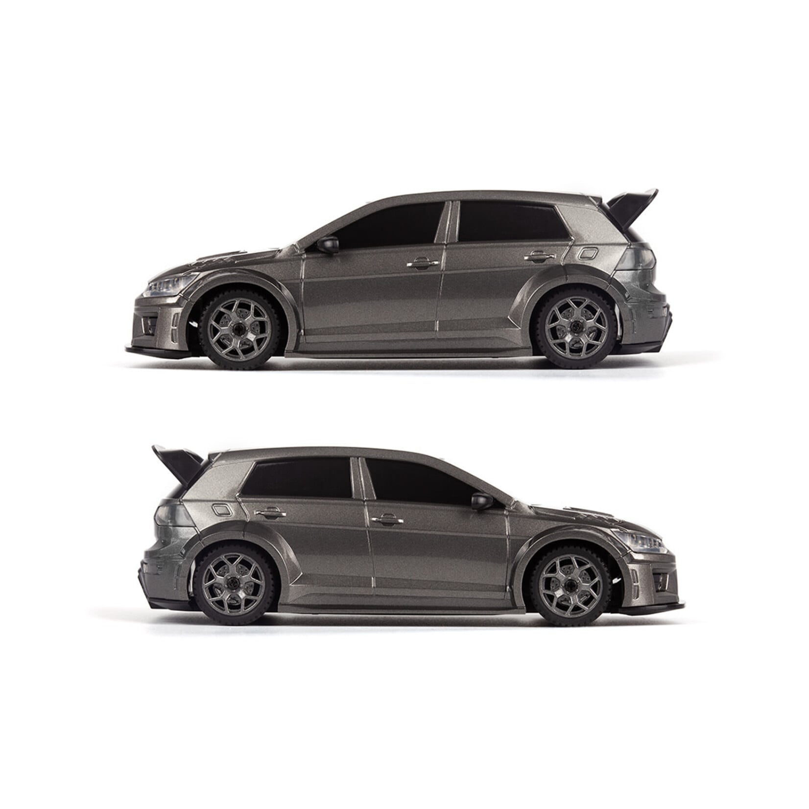 BlackZon Myte R 1/43 Race Car - Grey