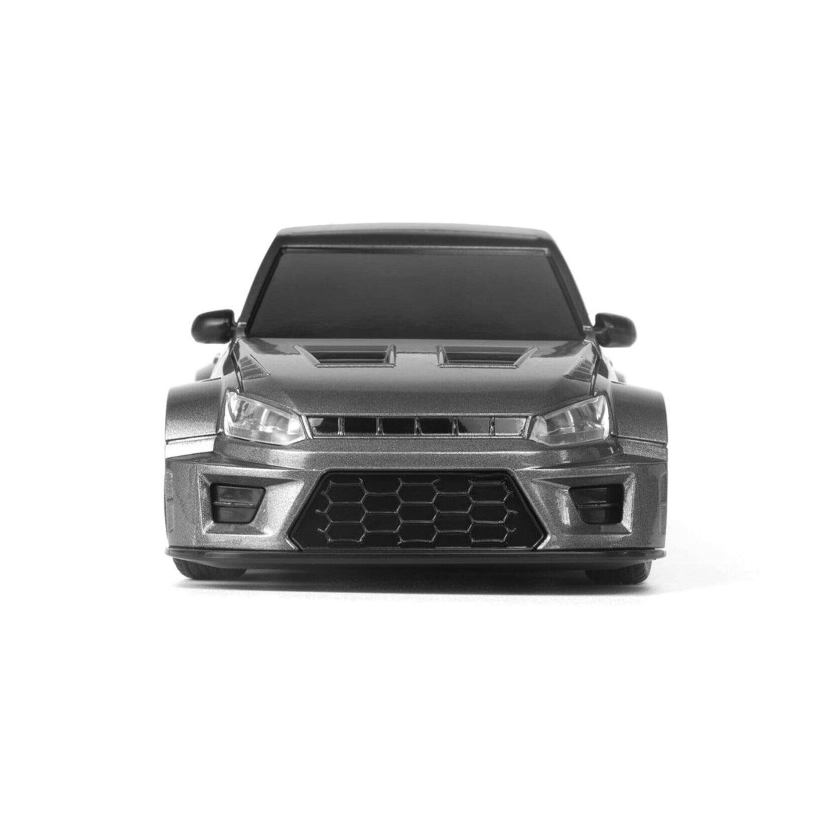 BlackZon Myte R 1/43 Race Car - Grey