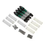 Treal Hobby Axial SCX30 26mm Aluminum Threaded Shocks (Green) (4)