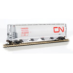 Bachmann HO Canadian Cylindrical 4-Bay Grain Hopper Canadian National #382005