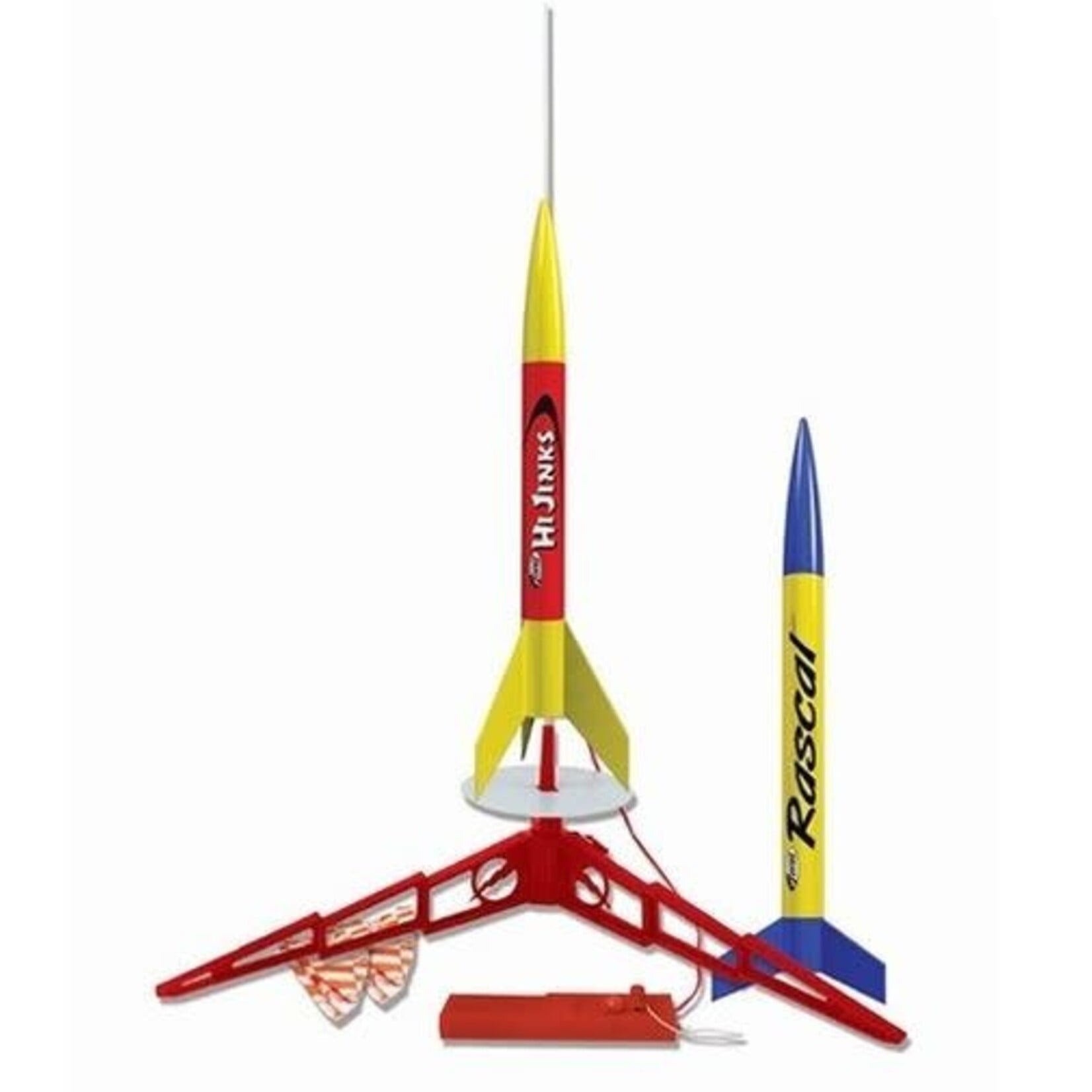 Estes Rockets Rascal & HiJinks Rocket Launch Set, RTF (Ready to Fly)