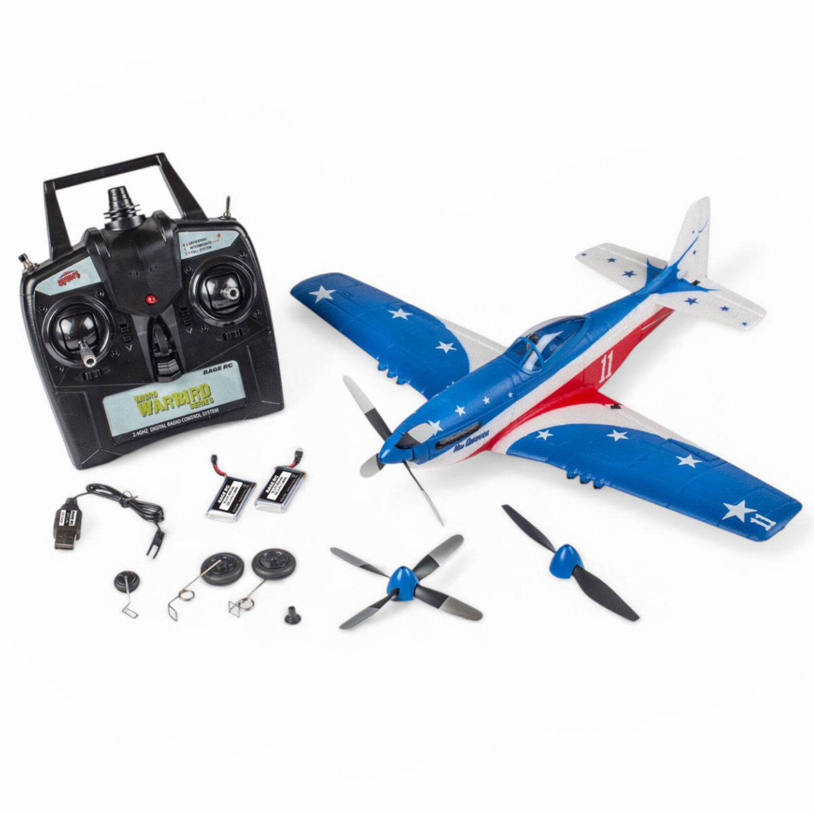 Rage R/C P-51D Miss America Micro RTF