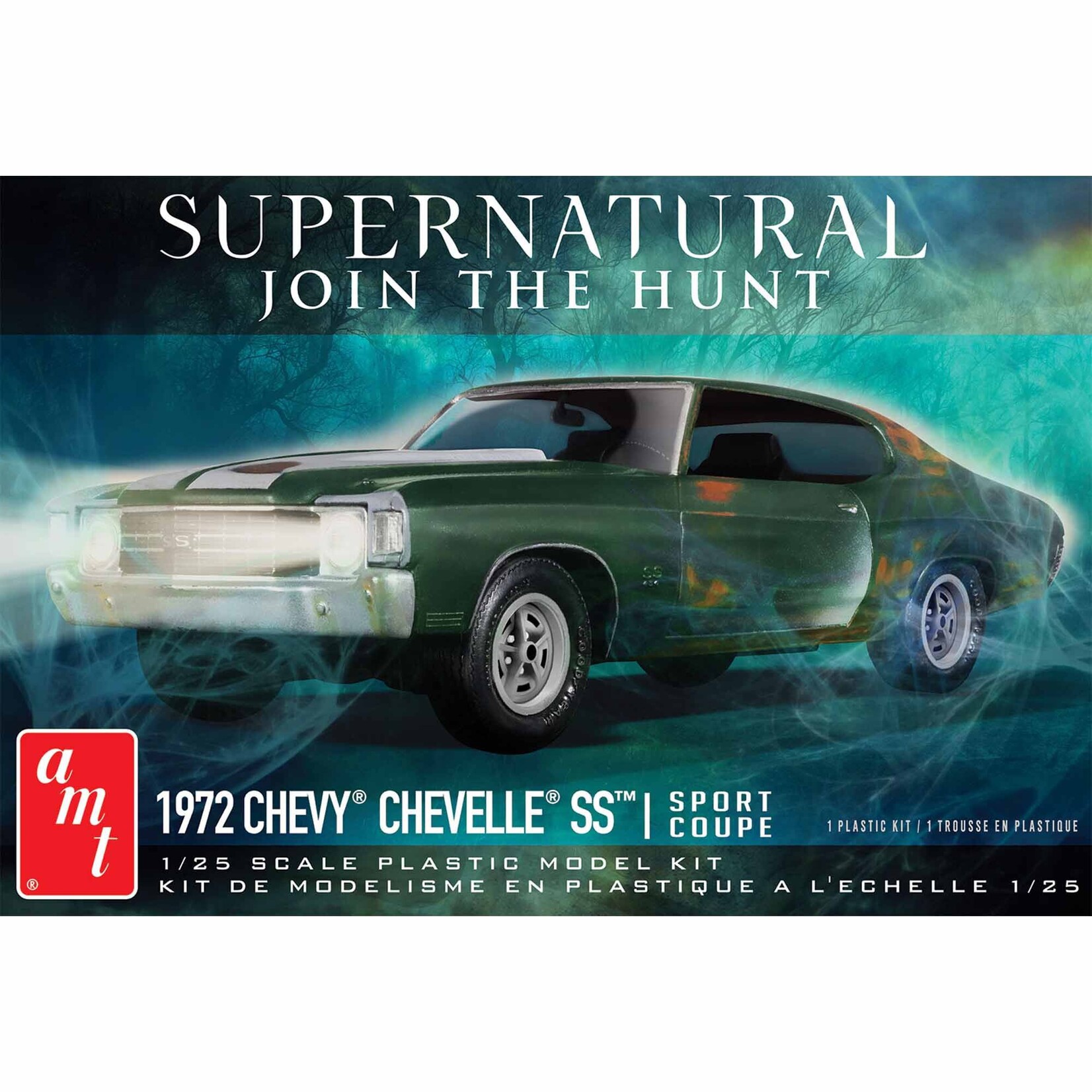 AMT 1/25 1972 Chevy Chevelle, Supernatural Model Kit