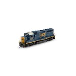 Athearn Genesis HO GP40-2 Locomotive with DCC & Sound, CSXT 'Boxcar Logo' #6237