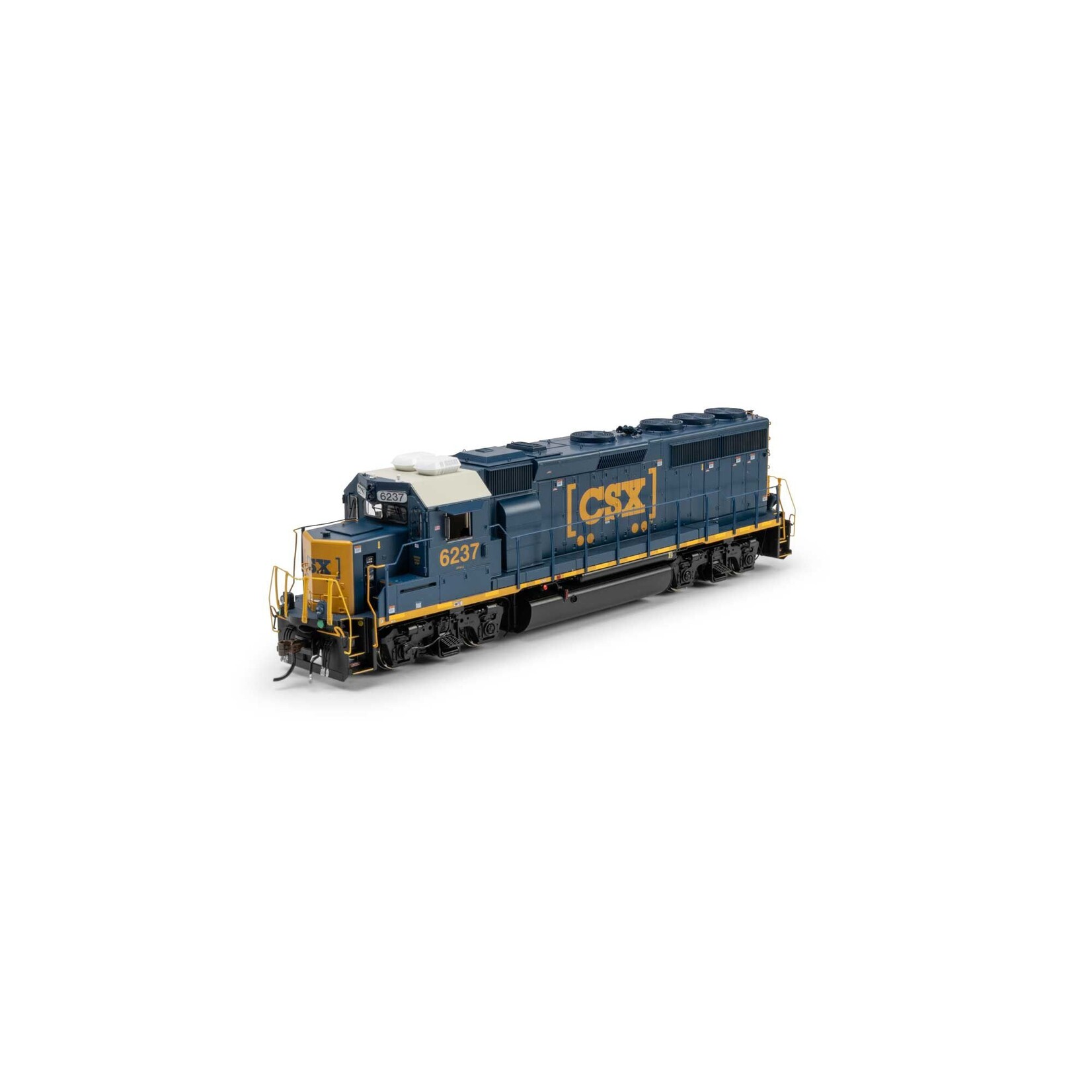 Athearn Genesis HO GP40-2 Locomotive with DCC & Sound, CSXT 'Boxcar Logo' #6237