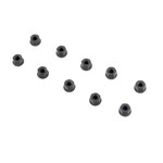 Axial Wheel Nut, Serrated, Steel: SCX30