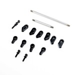 Axial Steering Links, Steel, Wide: SCX30