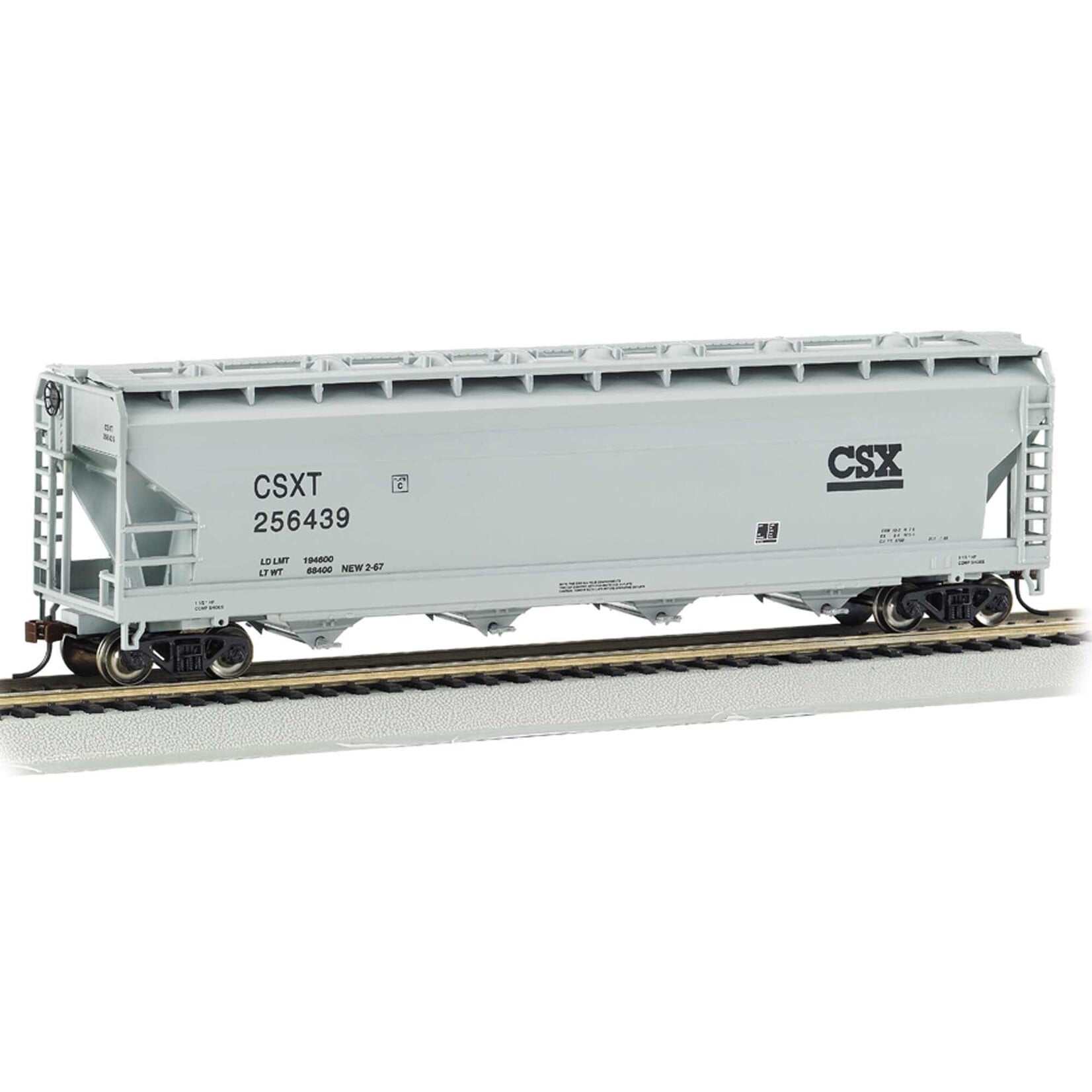 Bachmann HO 56' Centerflow Hopper CSX