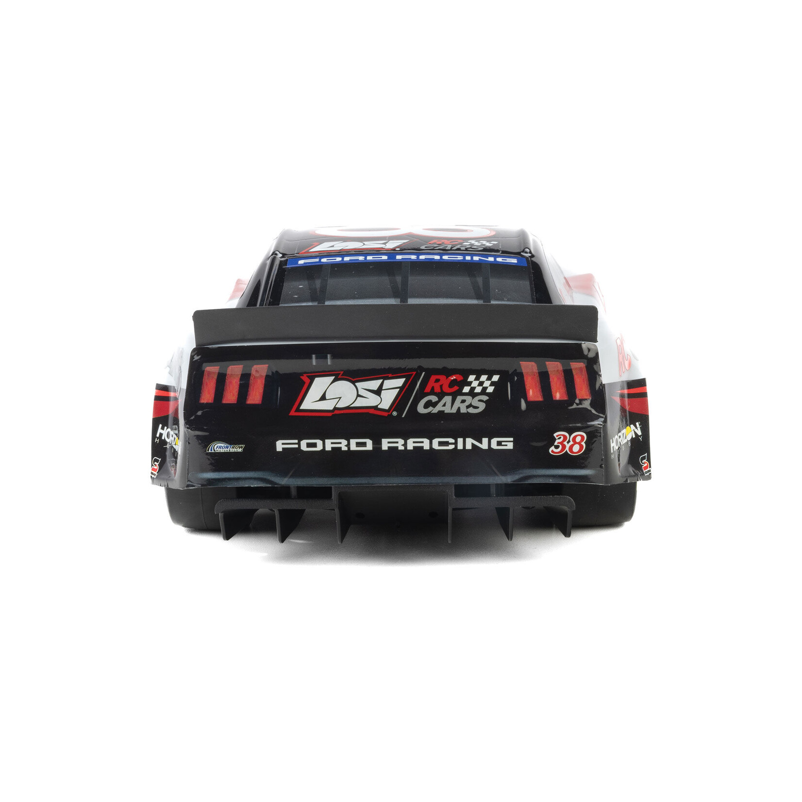 Losi 1/12 NASCAR RC Race Car Zane Smith No. 38 2026 Losi Ford Mustang 2S AWD RTR Brushed On-Road (Battery & Charger Included)