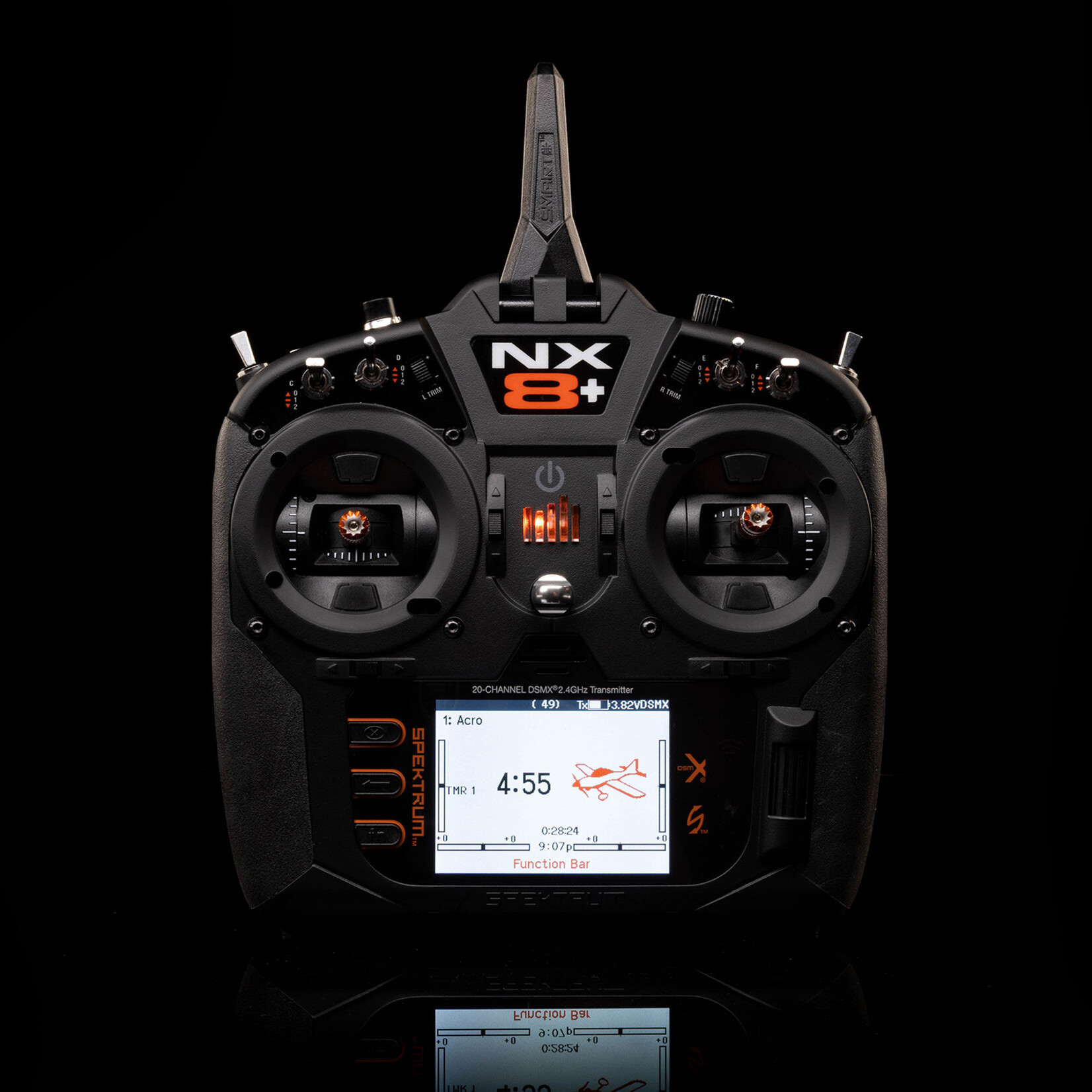 Spektrum NX8+ 20-Channel DSMX Transmitter Only
