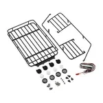Yeah Racing Metal Roll Cage w/Roof Rack & LED Light (2017 Wrangler CRC Body)