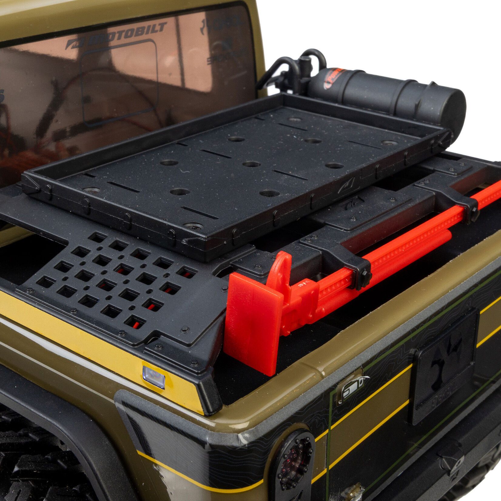 Axial 1/10 SCX10 III Motobilt Waypoint Jeep JT Gladiator 4X4 RTR Brushed Rock Crawler, Green