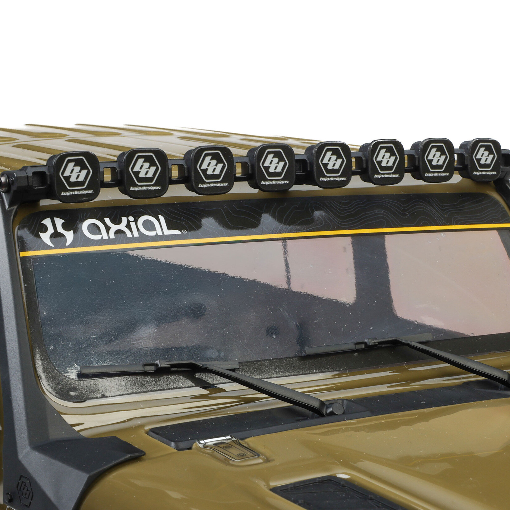 Axial 1/10 SCX10 III Motobilt Waypoint Jeep JT Gladiator 4X4 RTR Brushed Rock Crawler, Green