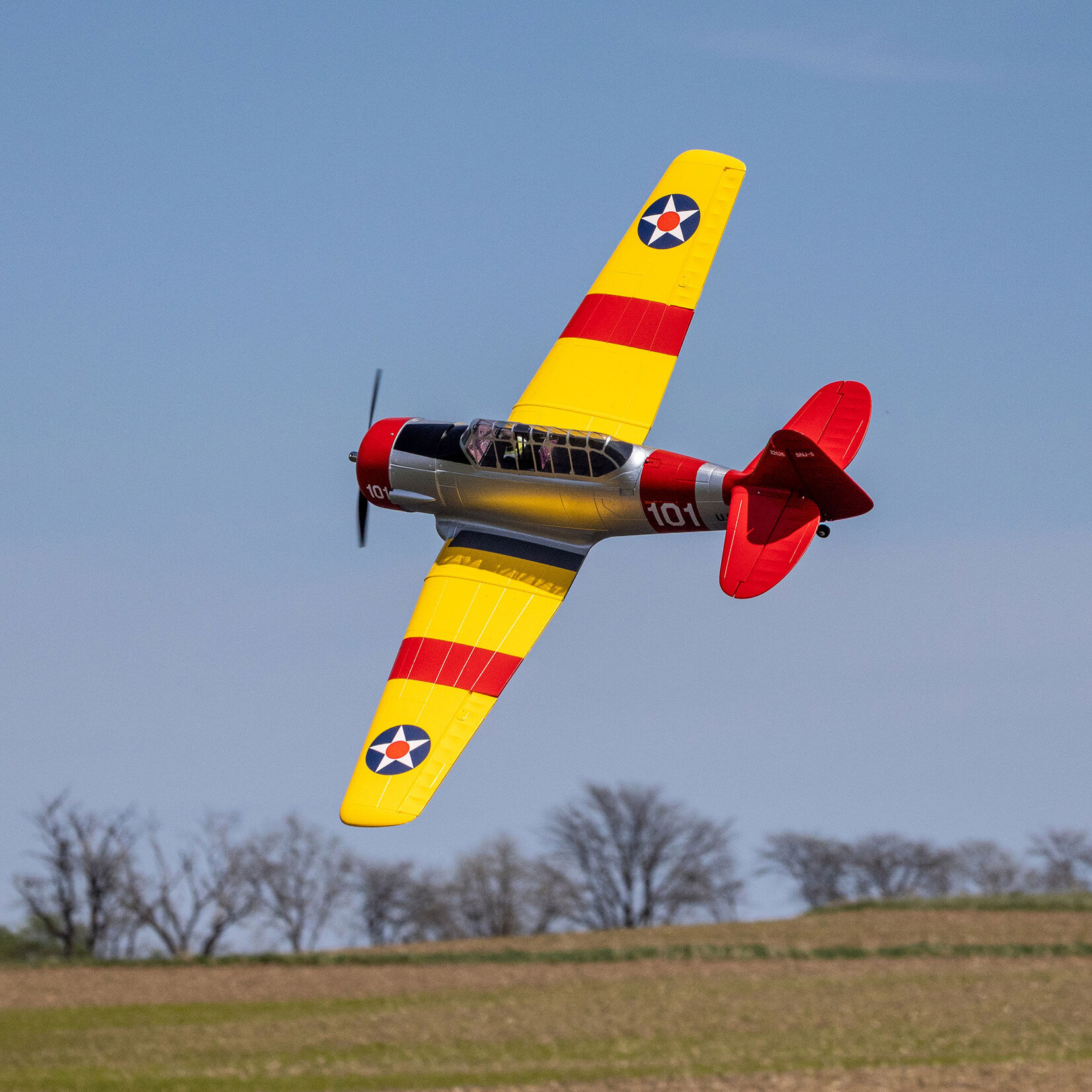 E-Flite SNJ-5/AT-6 Texan 1.5m BNF Basic with AS3X+ and SAFE Select