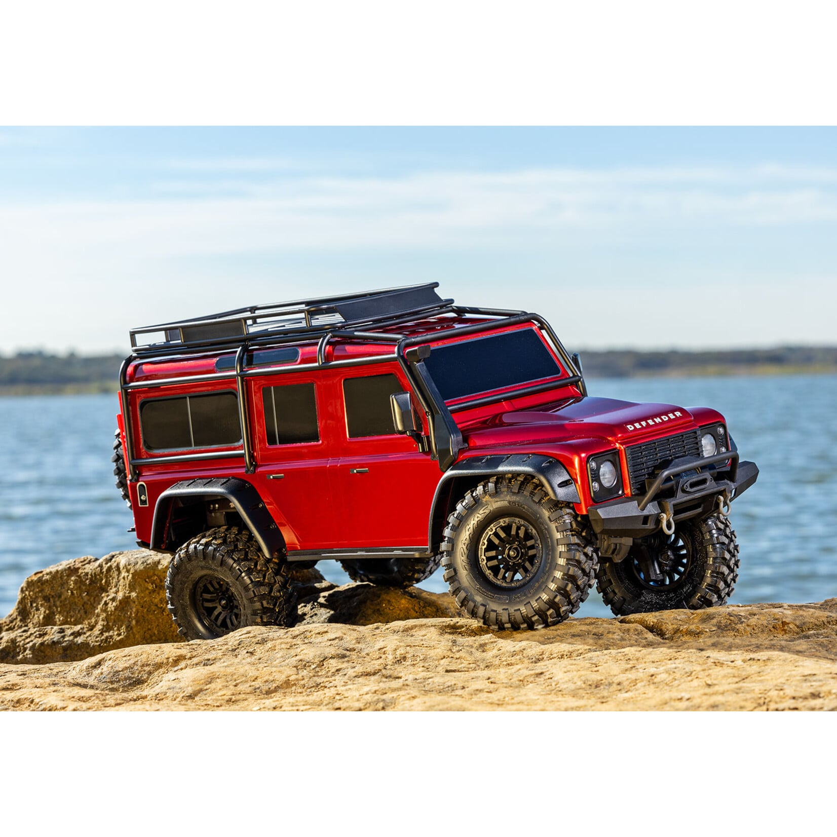Traxxas TRX-4 Defender - Clipless - Red