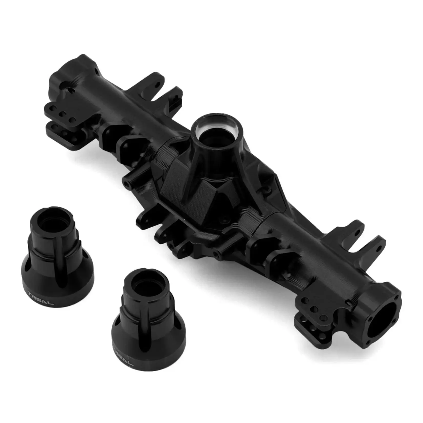 Treal Hobby Losi LMT CNC-Machined Aluminum Rear Axle Housing (Black)