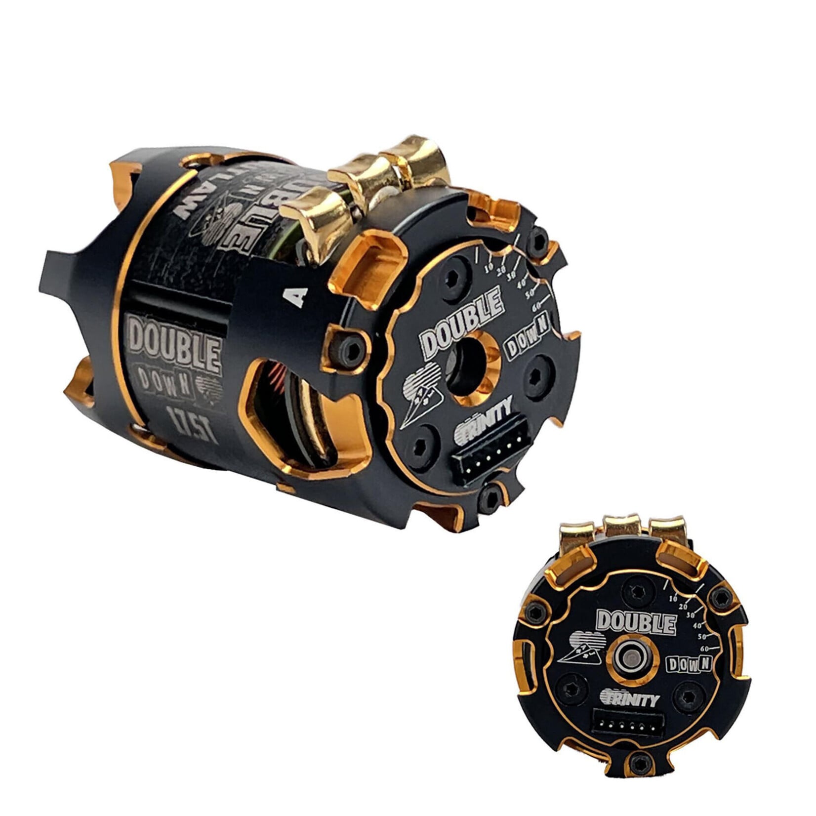 Team Trinity Double Down 17.5 Outlaw Motor w/ TEP1149 Rotor