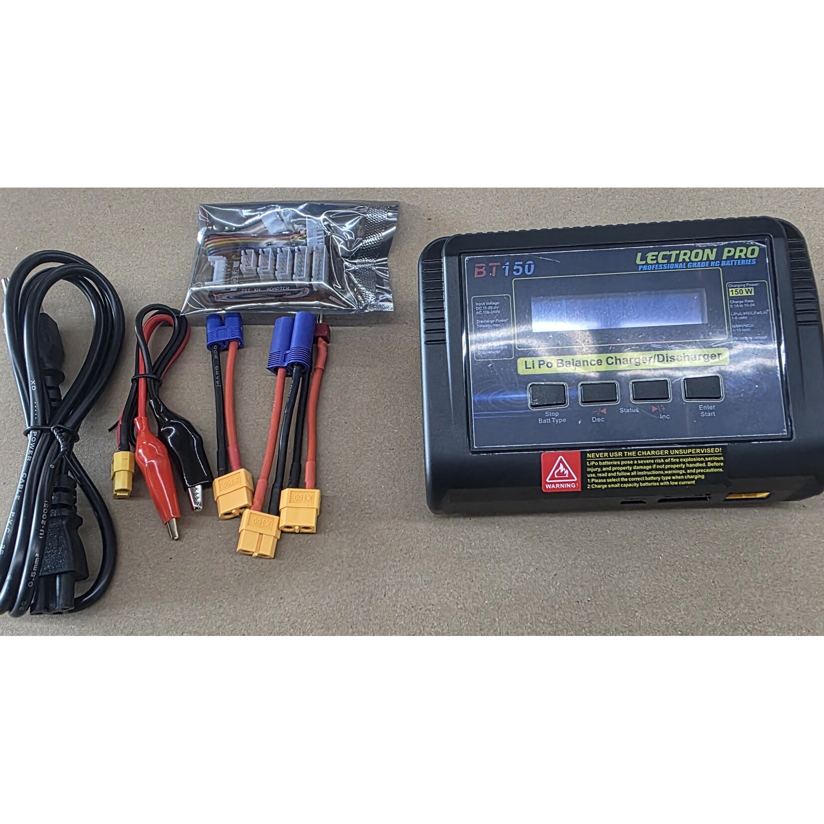 Common Sense RC BT150 1S-6S 150W 10A Multi-Chemistry Balancing Charger (LiPo/LiFe/LiHV/NiMH)