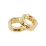 Axial SCX30 0.7" D18 Beadlock wheels Brass Clamp Rings (4) (10g ea)