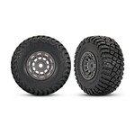 Traxxas 1.4" Gray Wheels w/ BFG Mud-Terrain Tires (2) - Mini Slash