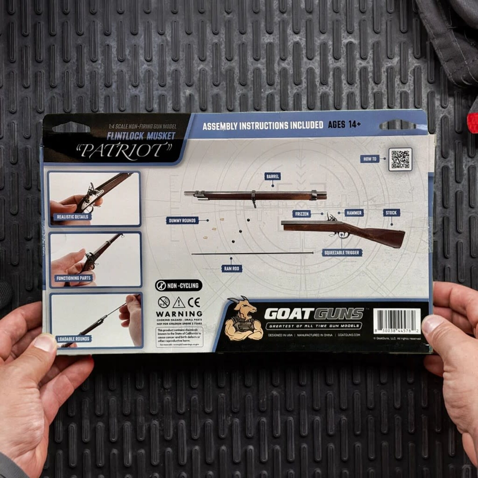 GoatGuns Patriot Miniature Musket Model