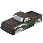 RAM 1/24 Airbrush Pre-Painted Rock Crawler Body (FireTrack) (Axial SCX24)