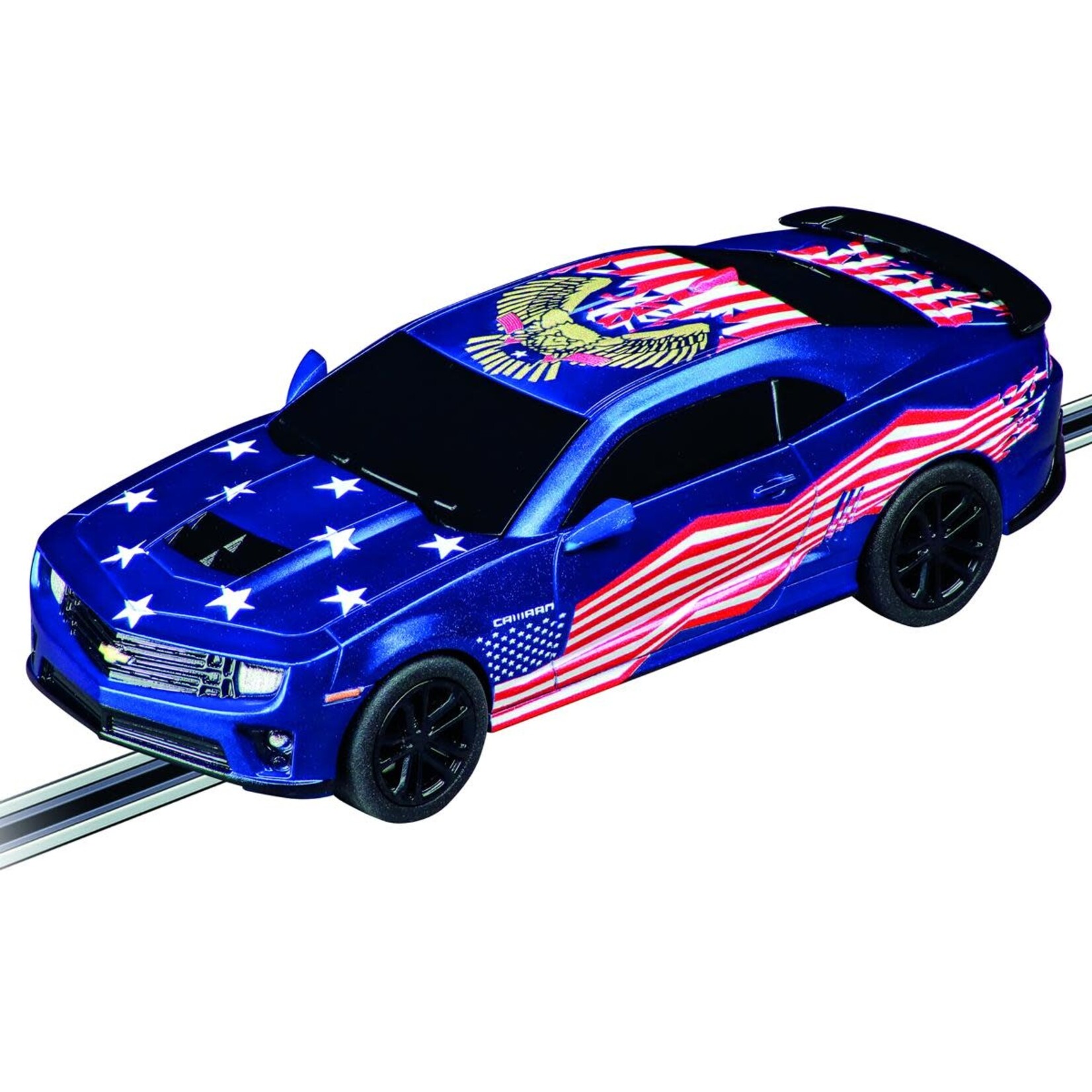 Carrera GO!!! Street Legends 1/43 Slot Car Racing Track Set w/Ford Mustang & Chevrolet Camaro